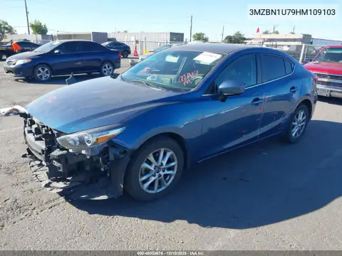 3MZBN1U79HM109103 — 2017 Mazda 3, фото 3 с аукциона IAAI, ПЕРЕДНЯЯ ЧАСТЬ