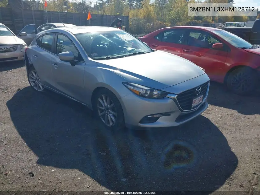 3MZBN1L3XHM128712 — 2017 Mazda 3, photo 2 from IAAI, Right rear