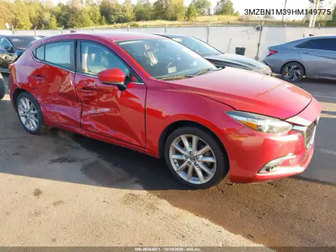 3MZBN1M39HM149775 — 2017 Mazda 3, правый бок, фото до ремонта