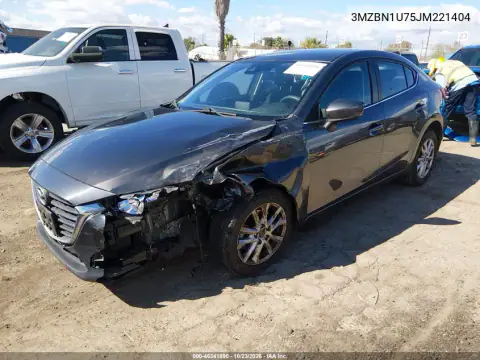 3MZBN1U75JM221404 — 2018 Mazda 3, photo 3 from IAAI, Left front