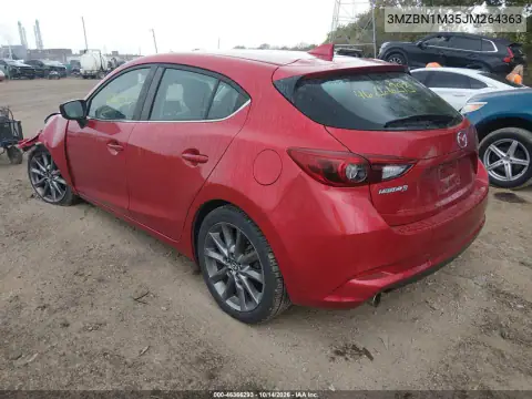 3MZBN1M35JM264363 — 2018 Mazda 3, foto 4 de IAAI, Delantera izquierda