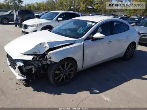JM1BPACL8K1107858 — 2019 Mazda 3, photo 3 from IAAI, Front end