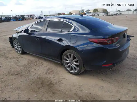 JM1BPACL9K1110980 — 2019 Mazda 3, foto 3 de IAAI, Parte delantera