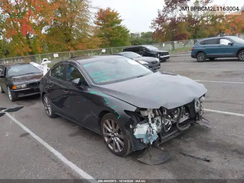 JM1BPBCM2L1163004 — 2020 Mazda 3, Przód, zdjęć przed naprawą