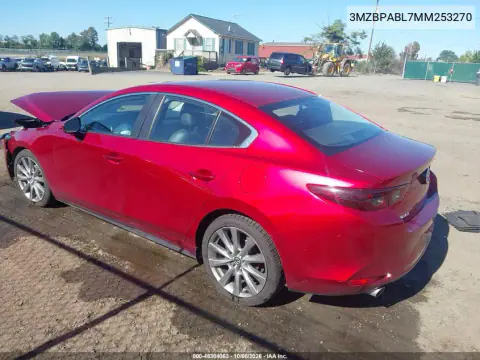 2021 Mazda Mazda3 Select VIN 3MZBPABL7MM253270 фото 3