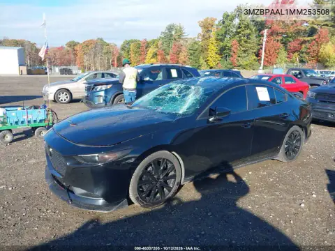3MZBPAAL1MM253508 — 2021 Mazda 3, photo 3 from IAAI, Front and rear