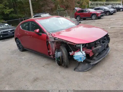 JM1BPBML9M1401695 — 2021 Mazda 3, ПЕРЕДНЯЯ ЧАСТЬ, фото до ремонта