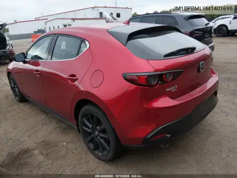 JM1BPBML9M1401695 — 2021 Mazda 3, zdjęcie 3 z IAAI, Przód