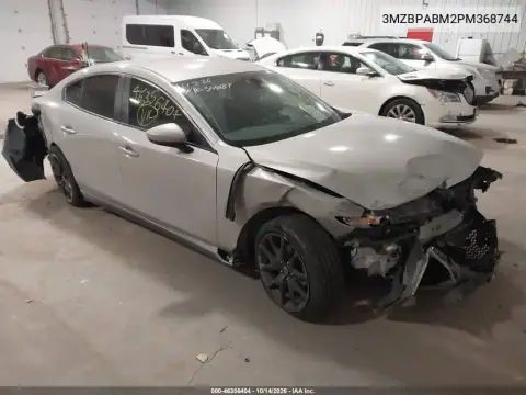 3MZBPABM2PM368744 — 2023 Mazda 3, Parte delantera y trasera, fotos antes de reparar