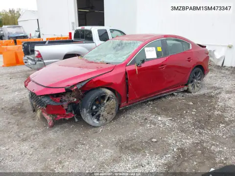 3MZBPABM1SM473347 — 2025 Mazda 3, photo 2 from IAAI, All-over damage