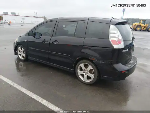 JM1CR293570150403 — 2007 Mazda 5, photo 4 from IAAI, Front end