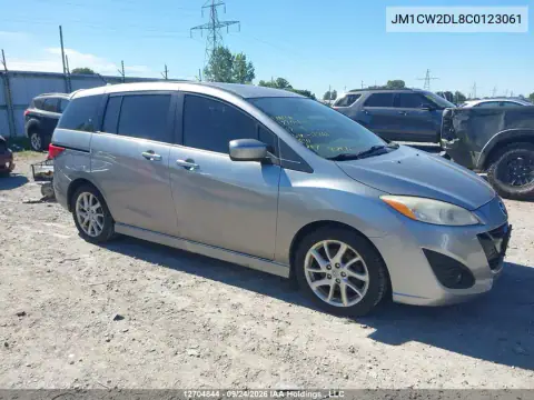 JM1CW2DL8C0123061 — 2012 Mazda 5, Lewy bok, zdjęć przed naprawą