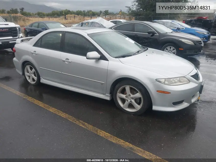 1YVHP80D535M14831 — 2003 Mazda 6, фото 2 с аукциона IAAI 22.10.2026, Естественный износ