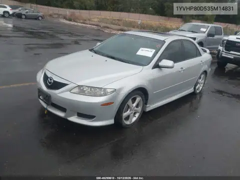 1YVHP80D535M14831 — 2003 Mazda 6, фото 3 с аукциона IAAI 22.10.2026, Естественный износ