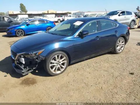 JM1GL1V53H1108845 — 2017 Mazda 6, фото 2 з IAAI, Передня частина зліва