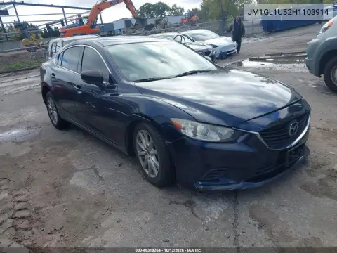 2017 Mazda Mazda6 Sport VIN JM1GL1U52H1103914 фото 2