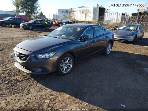JM1GL1U5XH1149555 — 2017 Mazda 6, photo 3 from IAAI, Right front