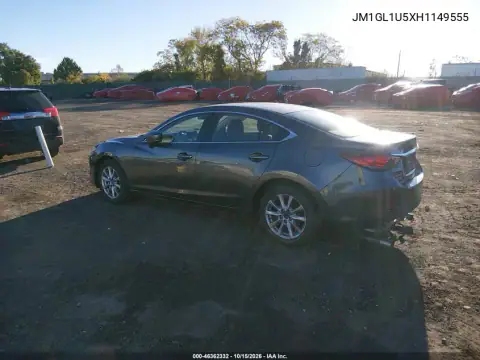 JM1GL1U5XH1149555 — 2017 Mazda 6, photo 4 from IAAI, Right front