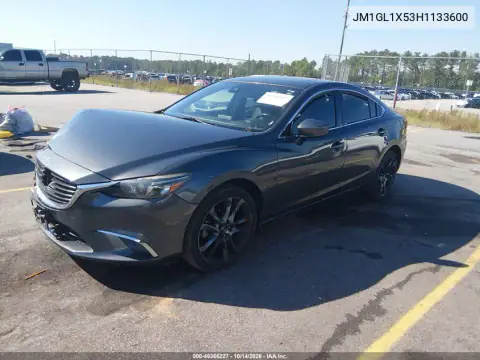 JM1GL1X53H1133600 — 2017 Mazda 6, передняя часть справа, фото до ремонта