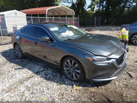 JM1GL1TY0J1303160 — 2018 Mazda 6, передняя часть слева (Left Front), фото до ремонта