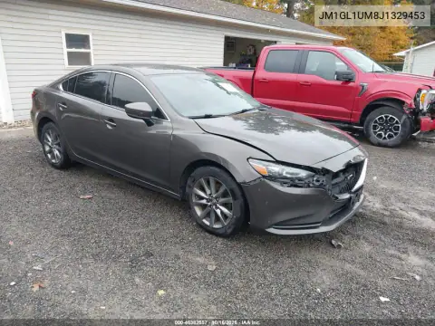 JM1GL1UM8J1329453 — 2018 Mazda 6, ПЕРЕДНЯЯ ЧАСТЬ, фото до ремонта