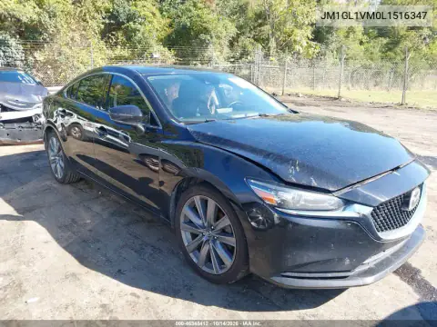 JM1GL1VM0L1516347 — 2020 Mazda 6, Lado izquierdo, fotos antes de reparar