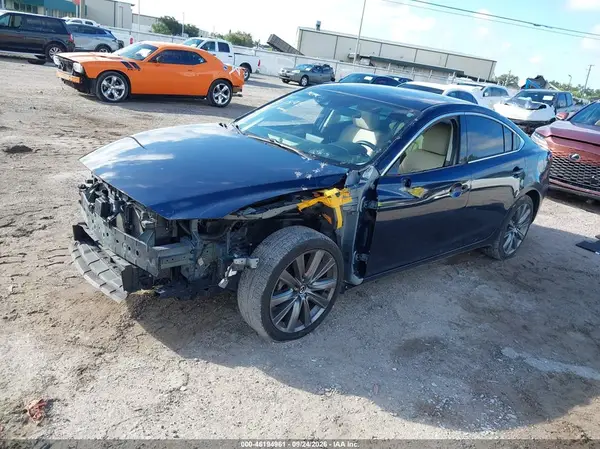 JM1GL1VM9M1607893 — 2021 Mazda 6, фото 2 с аукциона IAAI, Передняя часть справа