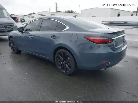 2021 Mazda Mazda6 Carbon Edition VIN JM1GL1WY6M1617752 фото 4