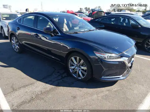 JM1GL1XY1M1614689 — 2021 Mazda 6, Передняя часть слева, фото до ремонта