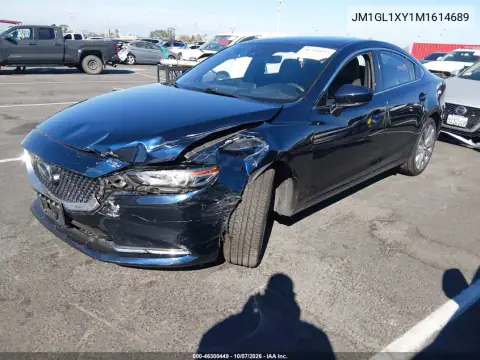 2021 Mazda Mazda6 Signature VIN JM1GL1XY1M1614689 фото 3