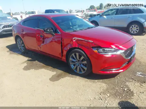 2021 Mazda Mazda6 Touring VIN JM1GL1VM8M1609389 фото 2