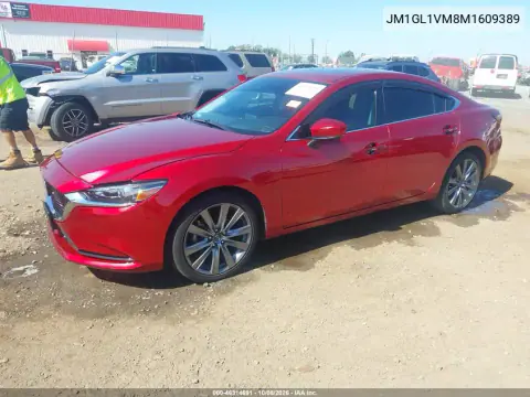 2021 Mazda Mazda6 Touring VIN JM1GL1VM8M1609389 фото 3