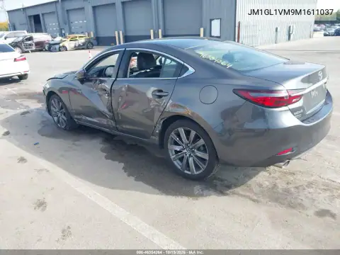 JM1GL1VM9M1611037 — 2021 Mazda 6, фото 3 з IAAI, Передня частина справа