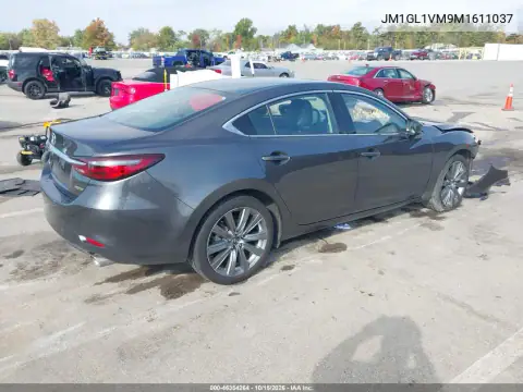 JM1GL1VM9M1611037 — 2021 Mazda 6, фото 4 з IAAI, Передня частина справа