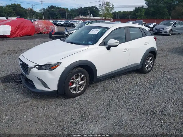 JM1DKBC77G0109629 — 2016 Mazda CX-3, фото 2 с аукциона IAAI 07.10.2026, Передняя часть
