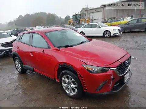 JM1DKFB73G0132673 — 2016 Mazda CX-3, Front end, before-repair photos