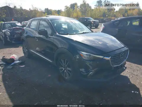 JM1DKFD75H0153510 — 2017 Mazda CX-3, ПЕРЕДНЯЯ ЧАСТЬ, фото до ремонта