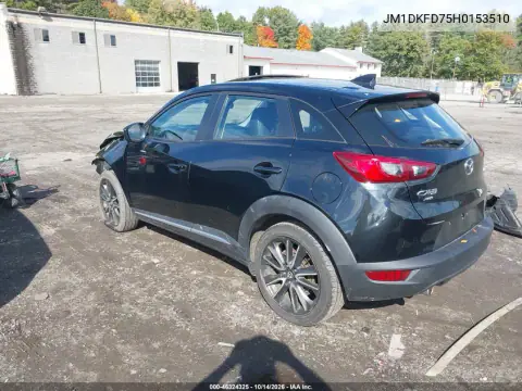 JM1DKFD75H0153510 — 2017 Mazda CX-3, photo 4 from IAAI, Front end