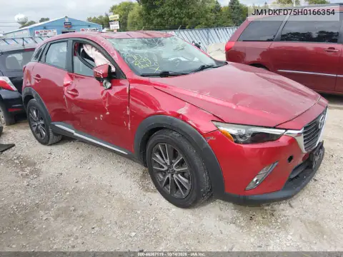 JM1DKFD75H0166354 — 2017 Mazda CX-3, Normalne zużycie, zdjęć przed naprawą