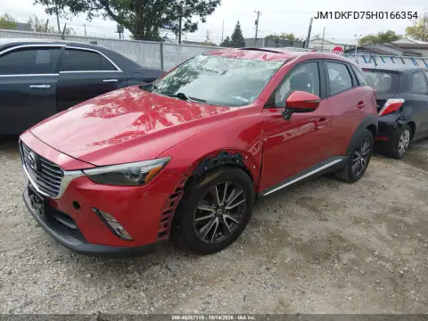 JM1DKFD75H0166354 — 2017 Mazda CX-3, zdjęcie 3 z IAAI, Normalne zużycie