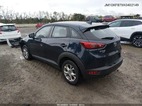 JM1DKFB7XK0402149 — 2019 Mazda CX-3, photo 4 from IAAI 25.10.2026, Front end