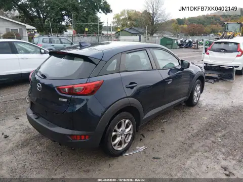 JM1DKFB7XK0402149 — 2019 Mazda CX-3, photo 5 from IAAI 25.10.2026, Front end