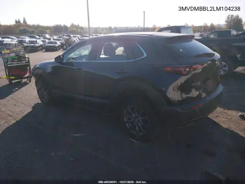 3MVDMBBL2LM104238 — 2020 Mazda CX-30, фото 4 с аукциона IAAI, ПЕРЕДНЯЯ ЧАСТЬ