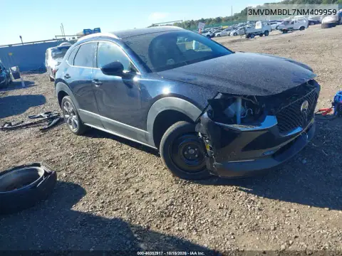 3MVDMBDL7NM409959 — 2022 Mazda CX-30, Przód, zdjęć przed naprawą