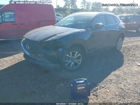 3MVDMBDL7NM409959 — 2022 Mazda CX-30, фото 3 з IAAI 20.10.2026, Передня частина