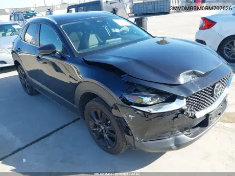 3MVDMBBM0RM707626 — 2024 Mazda CX-30, Передняя и задняя части, фото до ремонта