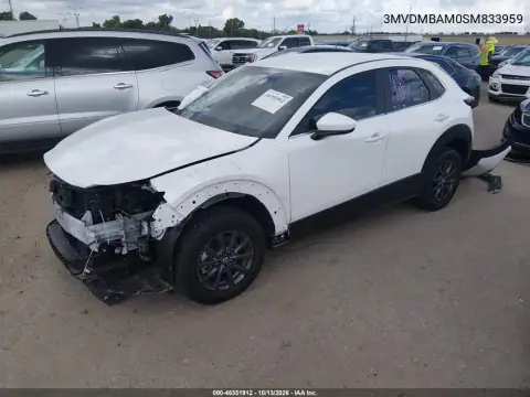3MVDMBAM0SM833959 — 2025 Mazda CX-30, photo 3 from IAAI, Front end