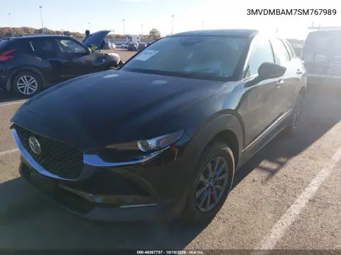 3MVDMBAM7SM767989 — 2025 Mazda CX-30, ფოტო 2, IAAI, დატბორვა