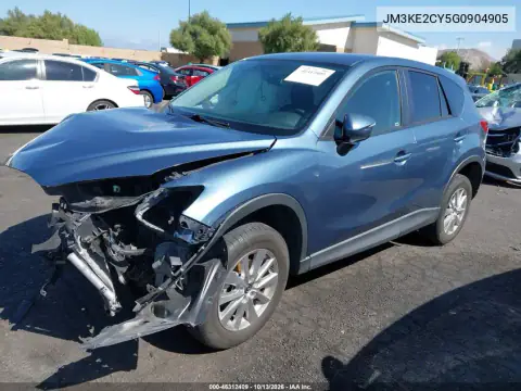 JM3KE2CY5G0904905 — 2016 Mazda CX-5, photo 2 from IAAI, Front end
