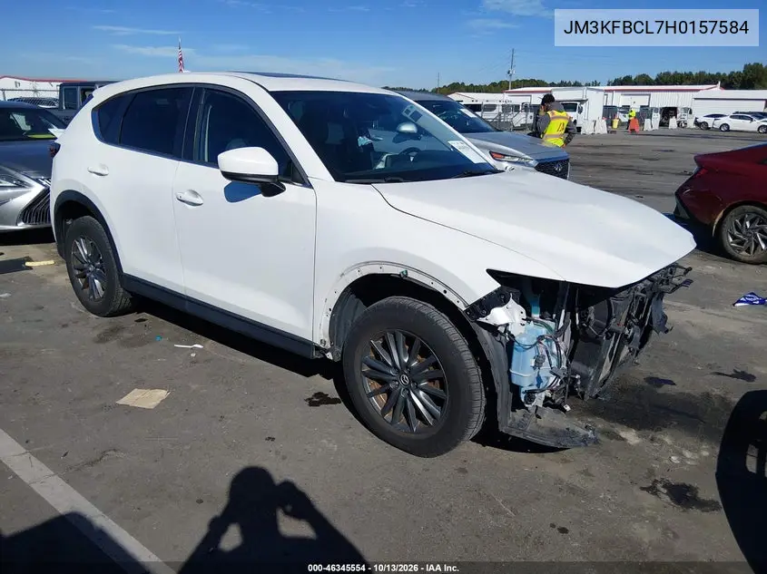 JM3KFBCL7H0157584 — 2017 Mazda CX-5, zdjęcie 2 z IAAI, Tył